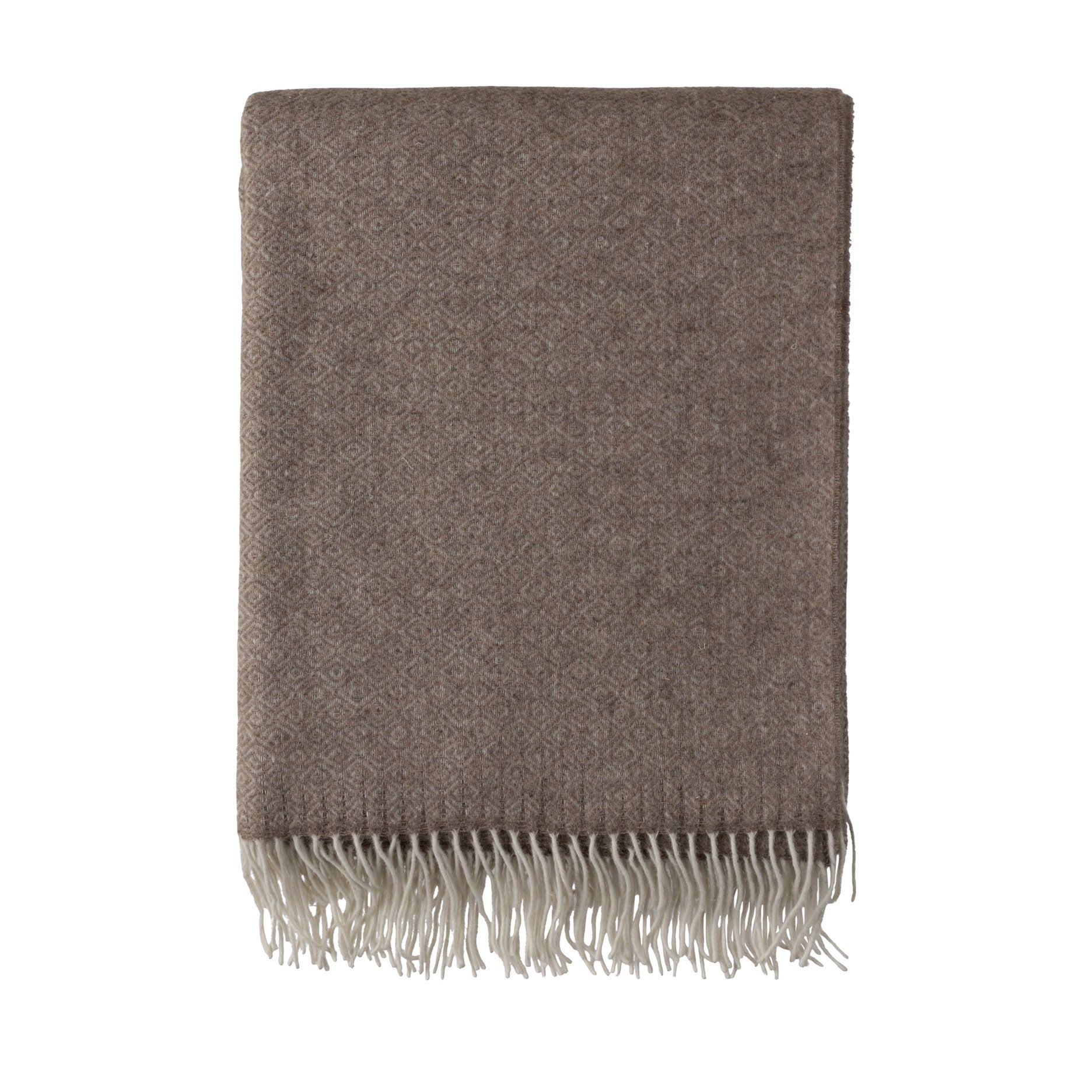 Funder Wolldecke Beige 140x200 cm